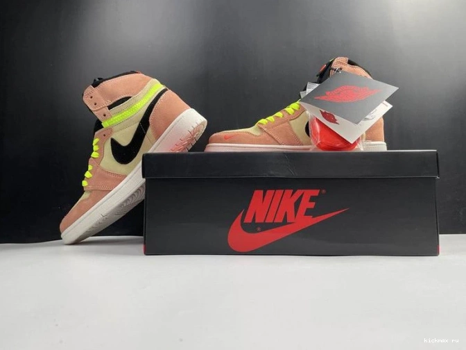 Cheap Jordan 1 Air Switch Peach CW6576-800 High 0710